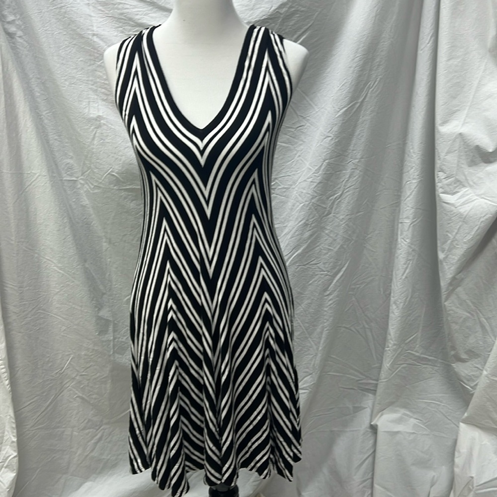 Chevron Print Dress